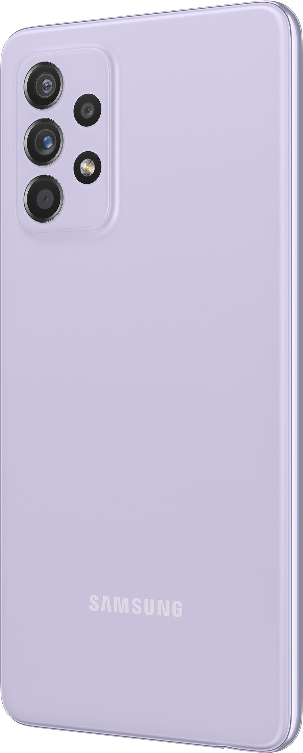 Купить Samsung Galaxy A52s 5G - 5G Smartphone - Dual-SIM - RAM 8 GB / Internal Memory 256 GB - microSD slot - OLED-Display - 6.5" - 2400 x 1080 Pixel - 4x x Rückkamera 64 MP, 12 MP, 5 MP, 5 MP - front camera 32 MP - Awesome Vio (SM-A528BLVHEUB) в магазине wardena.ru