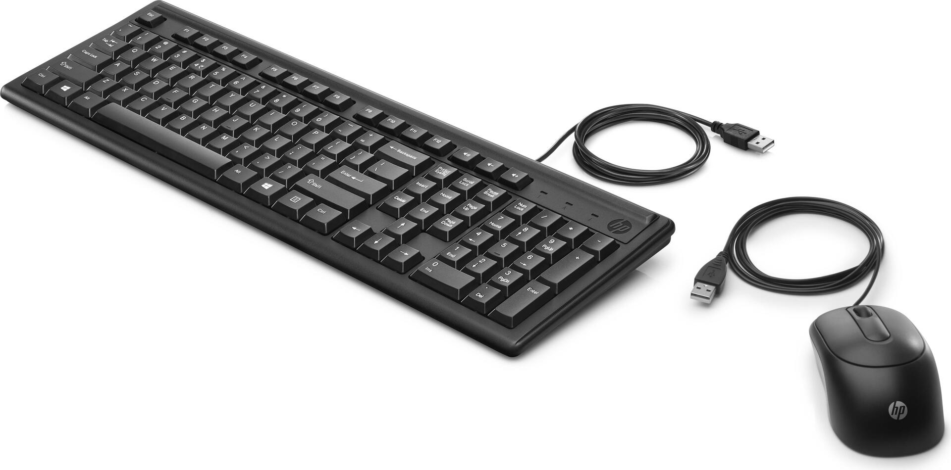 Купить HP 160 Tastatur USB Schwarz (6HD76AA#ABD) в магазине wardena.ru