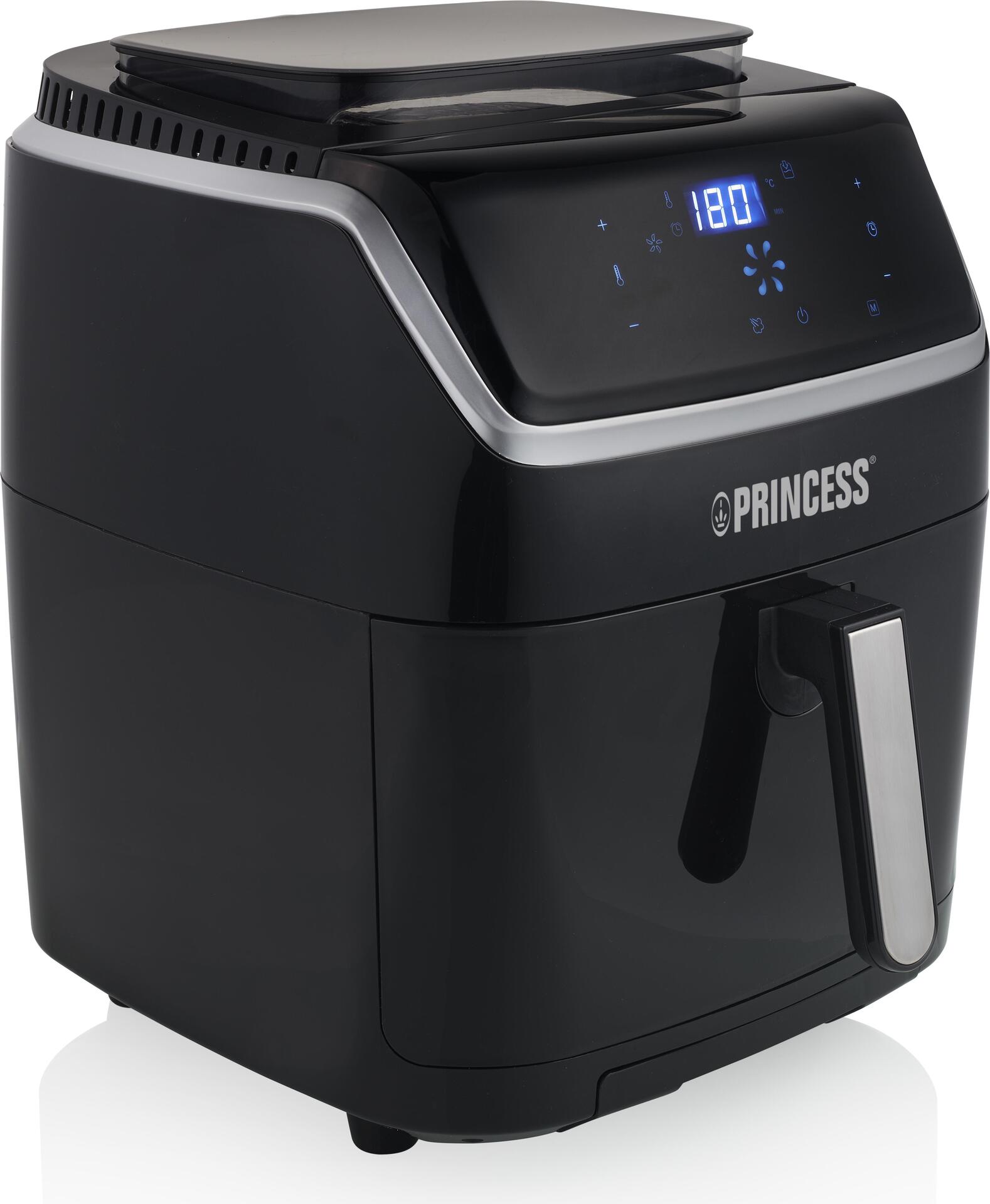 Купить Princess 182080 Dampf-Fritteuse - Heißluftfritteuse - 6,5 l - 40 °C - 200 °C - 9 Person(en) - 60 min (01.182080.01.001) в магазине wardena.ru