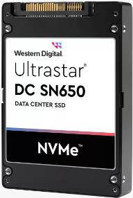 Купить Western Digital DC SN650 U.3 15MM 15360GB PCIe BICS5 SE (0TS2434) в магазине wardena.ru