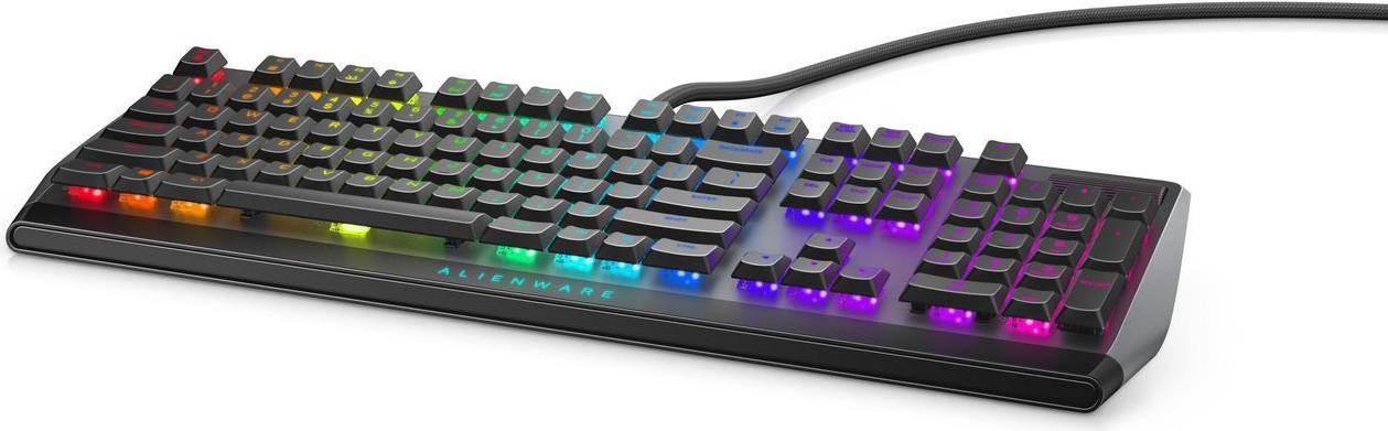 Купить DELL Alienware 510K Low-profile RGB Mechanical Gaming Keyboard AW510K Dark Side of the Moon (AW510K-G-WW) в магазине wardena.ru