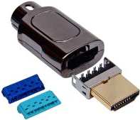 Купить Kindermann HDMI-Krimpstecker (HDMI-DIY-PLUG) в магазине wardena.ru
