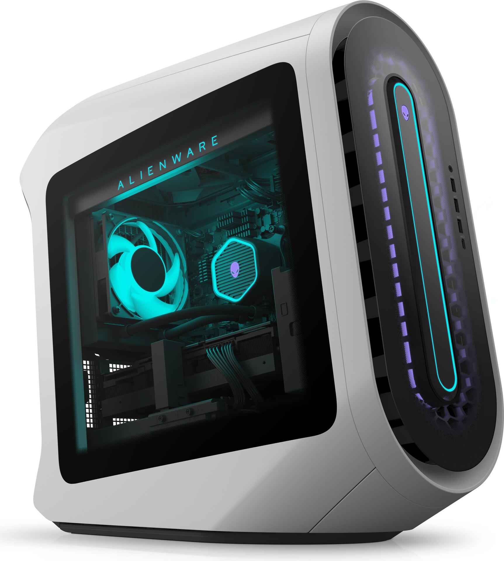 Купить Alienware Aurora R13 i9-12900KF Desktop Intel® Core™ i9 32 GB DDR5-SDRAM 1000 GB SSD Windows 11 Home PC Weiß (P54R4) в магазине wardena.ru