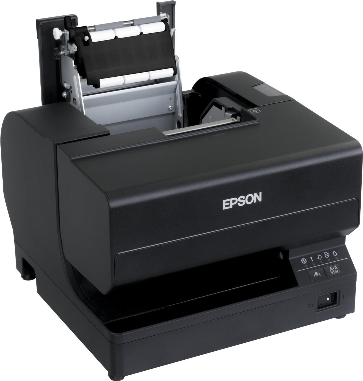 Купить EPSON POS Epson TM-J7700(321) W/O MICR,WHITE, INC PSU, EU (C31CF70321) в магазине wardena.ru