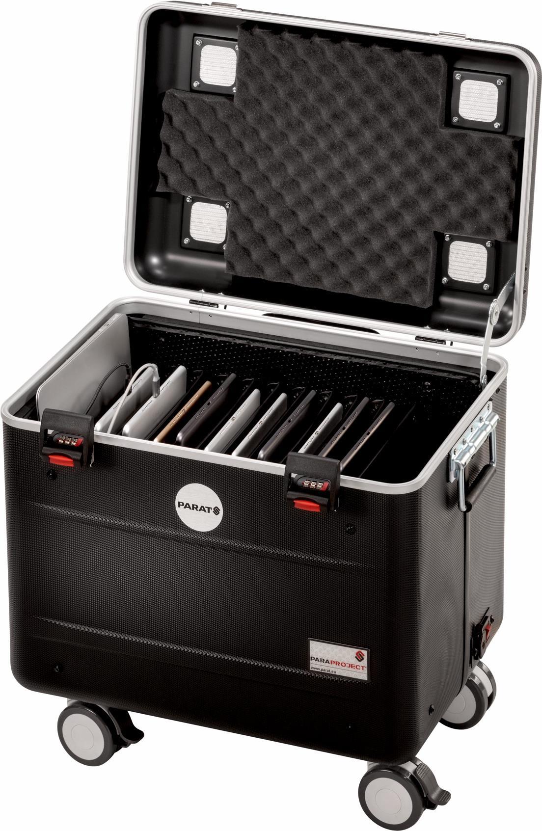 Купить PARAT PARAPROJECT Case TC10 - Wagen (nur Laden) - für 10 Tablets - verriegelbar - X-ABS Kunststoff - Schwarz - Bildschirmgröße: up to 32,8 cm (up to 12.9") (208710151) в магазине wardena.ru
