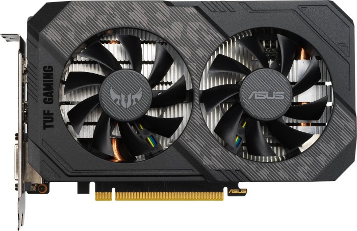 Купить ASUS TUF-GTX1660TI-6G-EVO-GAMING - Grafikkarten - GF GTX 1660 Ti - 6 GB GDDR6 - PCIe 3.0 - DVI, 2 x HDMI, DisplayPort (90YV0CT8-M0NA00) в магазине wardena.ru