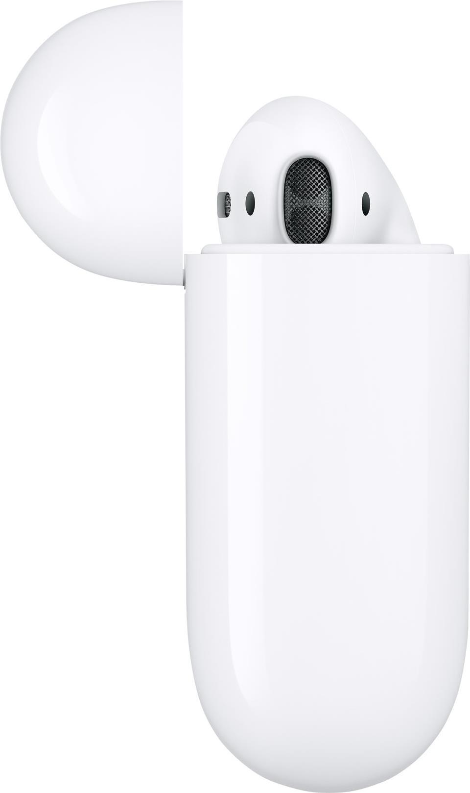 Купить Apple AirPods with Wireless Charging Case - 2nd Generation - True Wireless-Kopfhörer mit Mikrofon - Ohrstöpsel - Bluetooth - für iPhone 11 (MRXJ2ZM/A) в магазине wardena.ru