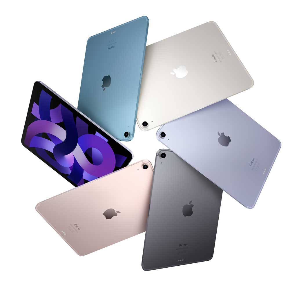 Купить Apple 10.9"  iPad Air Wi-Fi + Cellular - 5. Generation - Tablet - 64GB - 27,7 cm (10.9") IPS (2360 x 1640) - 3G, 4G, 5G - lila (MME93FD/A) в магазине wardena.ru