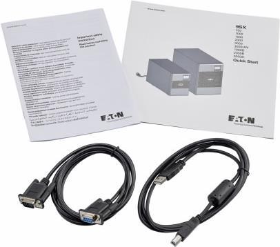 Купить Eaton 9SX 9SX3000 - USV - AC 100/110/120/125 V - 2700 Watt - 3000 VA - RS-232, USB - Ausgangsanschlüsse: 5 - Schwarz в магазине wardena.ru