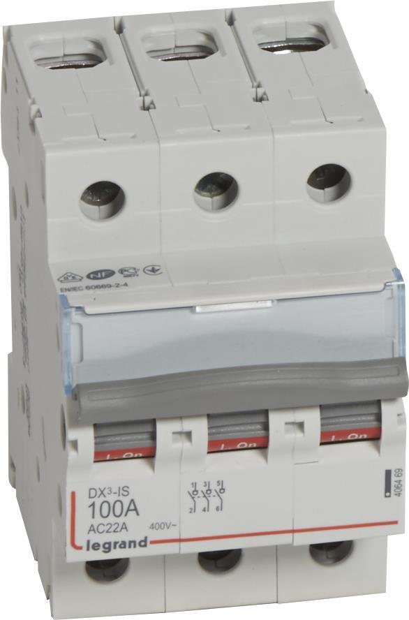 Купить LEGR Dx3 Kippschalter Aus 3P 100A 406469 406469 3x100A Hauptschalter 1 (406469) в магазине wardena.ru