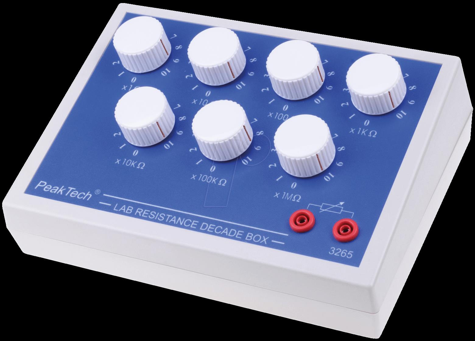 Купить PeakTech Widerstandsdekade 1 ?...11.111 M? 0.3 W (PeakTech 3265) в магазине wardena.ru