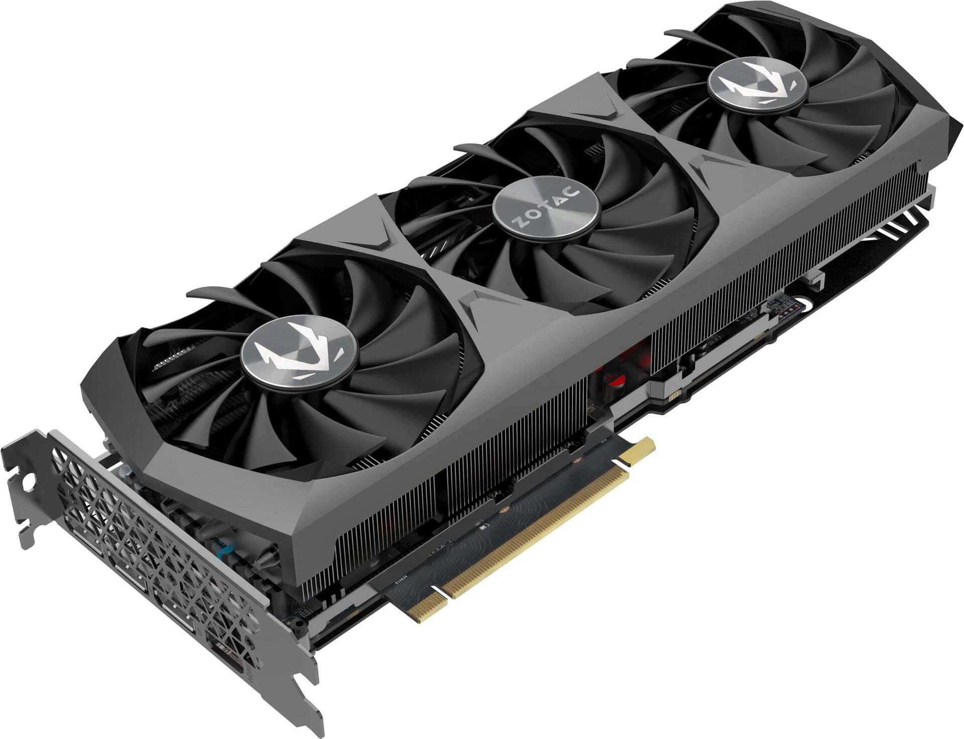 Купить ZOTAC GAMING GeForce RTX 3080 Trinity LHR - Grafikkarten - GF RTX 3080 - 10 GB GDDR6X - PCIe 4.0 x16 - HDMI, 3 x DisplayPort (ZT-A30800D-10PLHR) в магазине wardena.ru