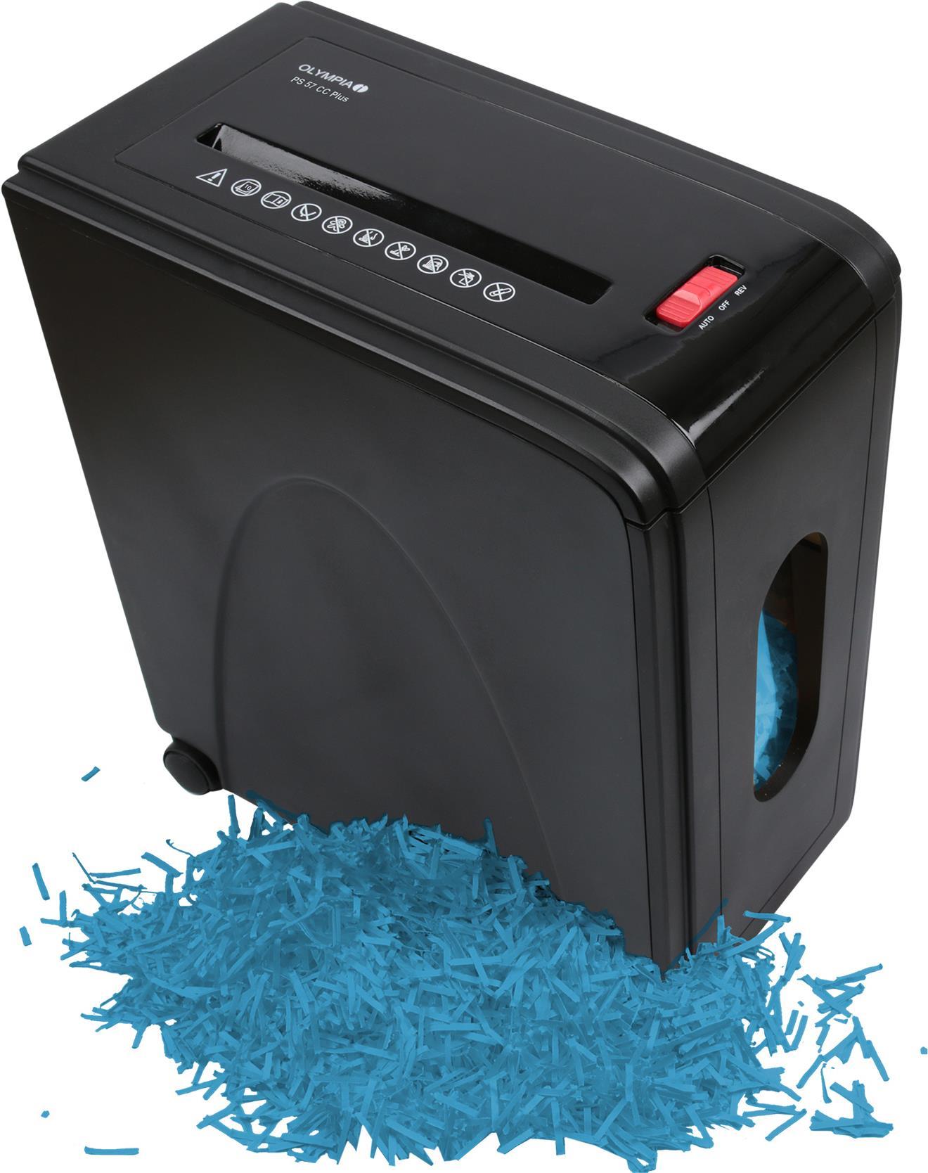 Купить Olympia 2717 Aktenvernichter Partikelschnitt-Zerkleinerung 75 dB 22 cm Schwarz (2717) в магазине wardena.ru