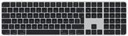 Купить Apple Magic Keyboard with Touch ID and Numeric Keypad for Mac models with silicon - Black Keys - Swiss (MMMR3SM/A) в магазине wardena.ru