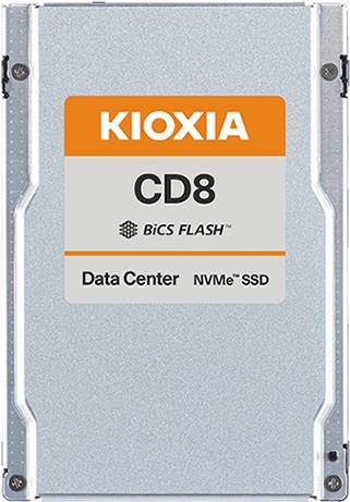 Купить Kioxia CD8-V 1.6TB, TLC, NVMe PCIe 4.0 x4, U.2 2.5", 15mm, SIE, 3 DWPD (KCD8XVUG1T60) в магазине wardena.ru
