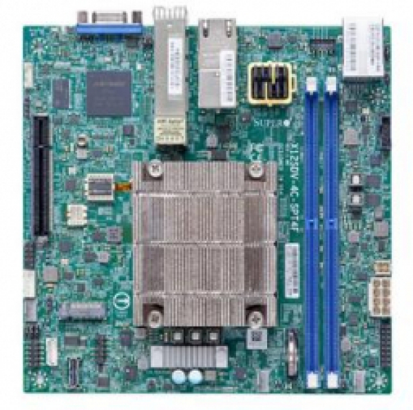 Купить Motherboard Supermicro MBD-X12SDV-8C-SPT4F SoC FCBGA2227 Intel Xeon Processor D-1736NT SATA M.2 DDR4 IPMI в магазине wardena.ru