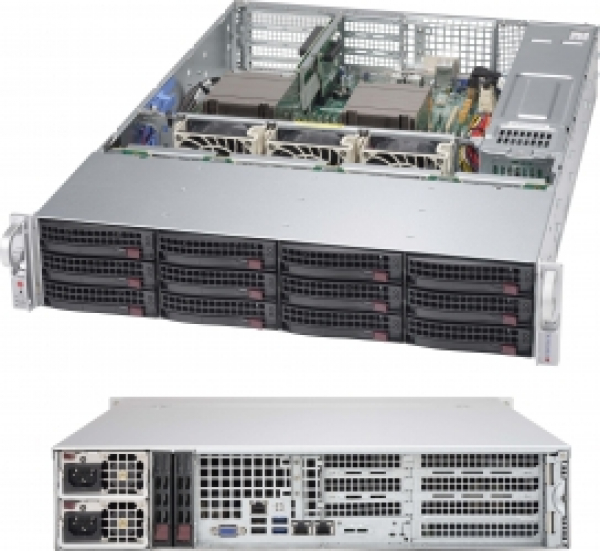 Купить Chassis Supermicro CSE-826BAC4-R920WB 2U 920W Redundant Hot-Swap 14xHDD SATA/SAS в магазине wardena.ru