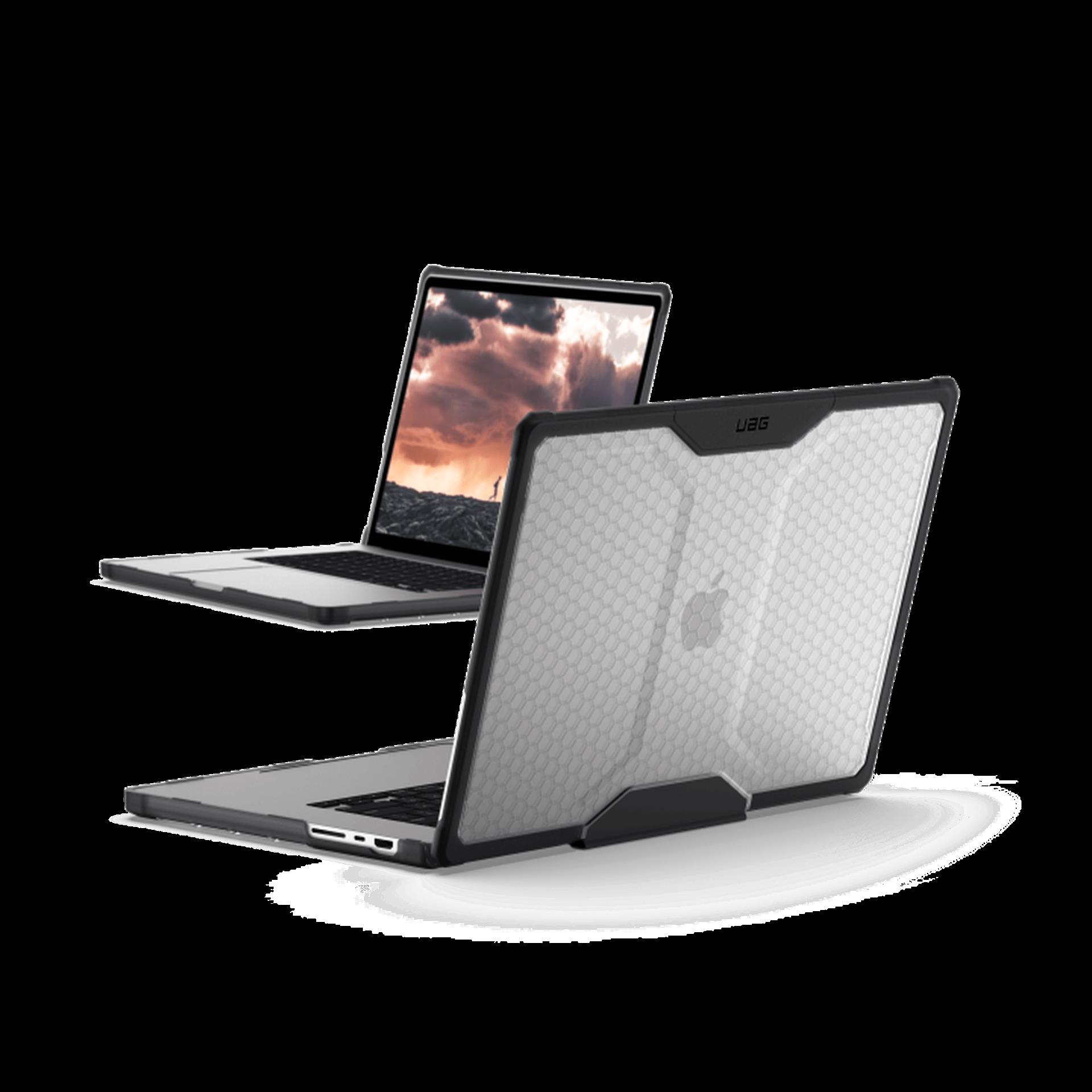 Купить UAG Urban Armor Gear Plyo Case | Apple MacBook Pro 16" (M1 Pro/Max 2021 - M2 Pro/Max 2022) | ice (transparent) | 134003114343 (134003114343) в магазине wardena.ru