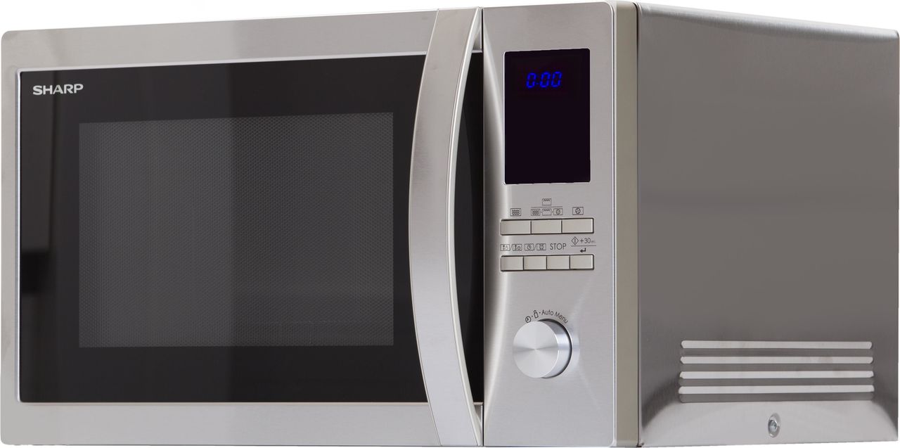 Купить Sharp R-922STWE - Mikrowellenofen mit Konvektion und Grill - 32 Liter - 1000 W - rostfreier Edelstahl (R922STWE) в магазине wardena.ru