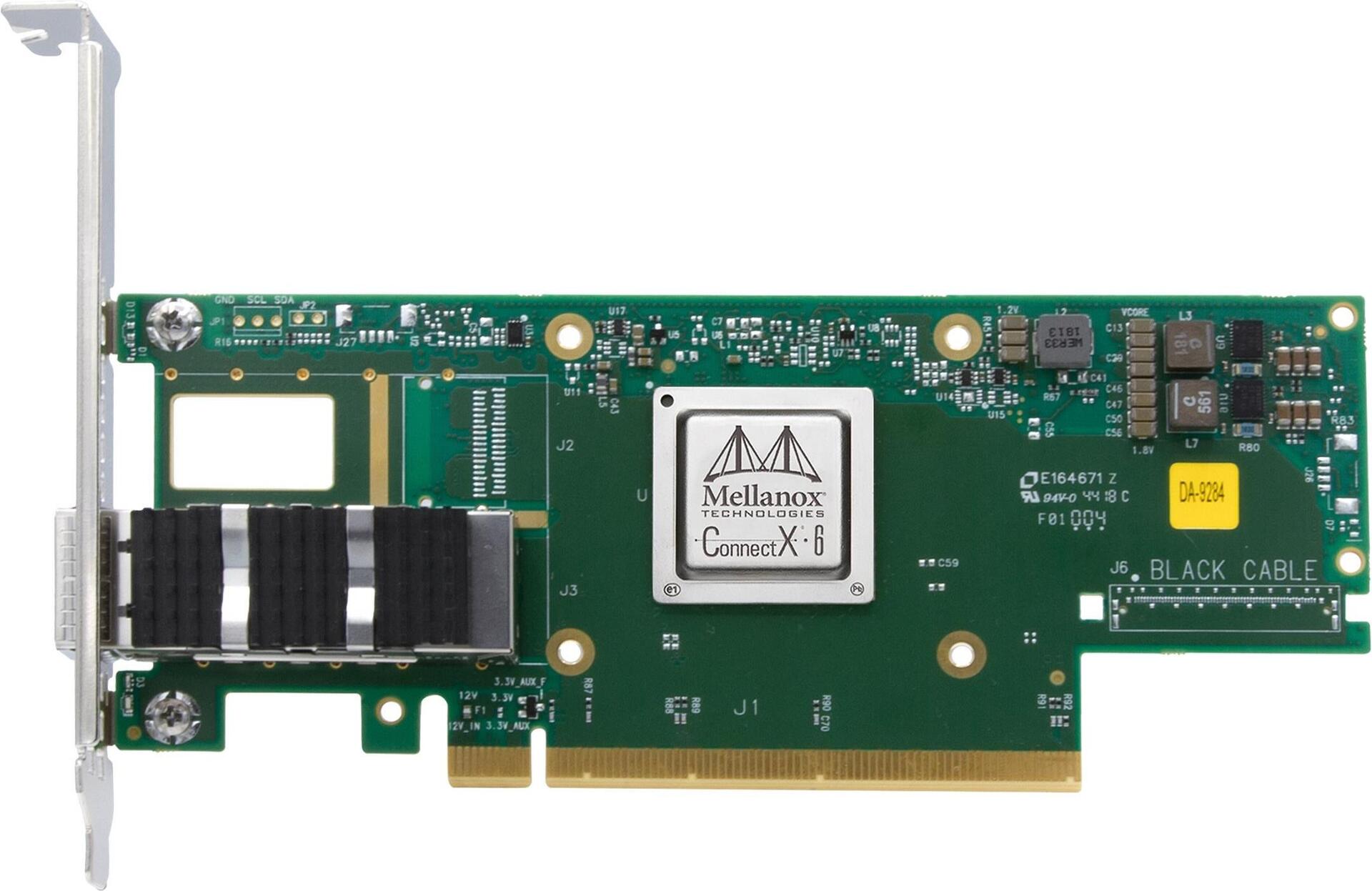 Купить CONNECTX®-6 VPI ADAPTER CARD 100GB/S (HDR100 EDR IB AND 100GBE) SINGLE-PORT QSFP56 PCIE3.0/4.0 X16 TALL BRACKET SINGLE PACK (MCX653105A-ECAT-SP) в магазине wardena.ru