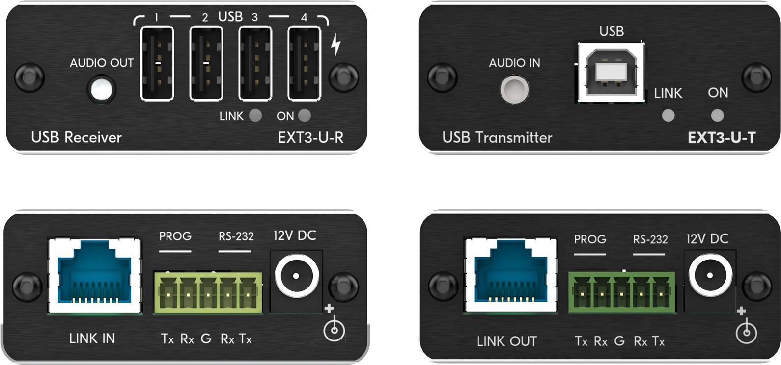 Купить Kramer Electronics EXT3-U-KIT AV-Sender & -Empfänger (50-00015690) в магазине wardena.ru