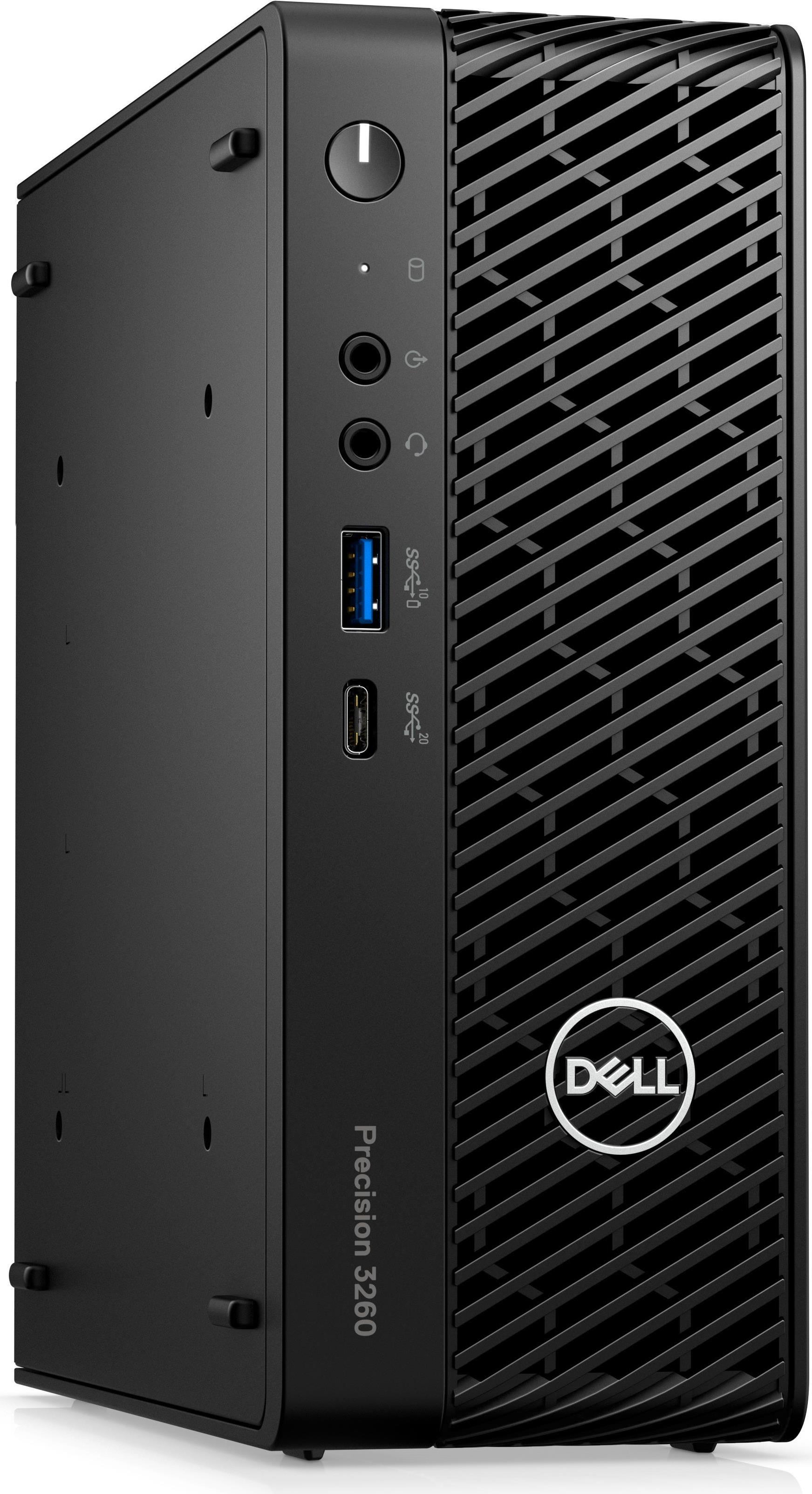 Купить Dell Precision 3260 Compact - USFF - 1 x Core i7 13700 / 2.1 GHz - vPro - RAM 16 GB - SSD 512 GB - NVMe, Class 40 - Quadro T1000 - GigE - Win 11 Pro - Monitor: keiner - Schwarz - BTS - mit 3 Jahre Basis Vor-Ort (MK4DJ) в магазине wardena.ru