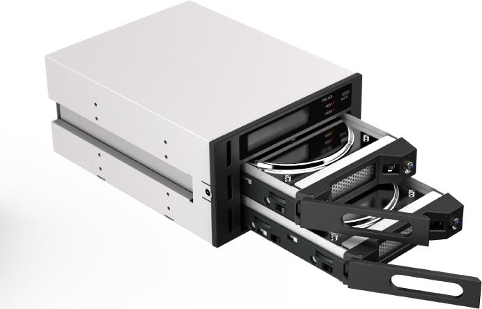 Купить RaidSonic RAIDON iR2622 - Internes RAID-Gehäuse mit Datenanzeige, Netzanzeige, Tastensperre, LCD-Anzeige, hotswapfähiger Wechselrahmen, Überhitzungsalarm, HDD-Ausfallanzeige, 6 x 6cm Lüfter - 6,4 cm/8,9 cm gemeinsam genu (IR2622) в магазине wardena.ru