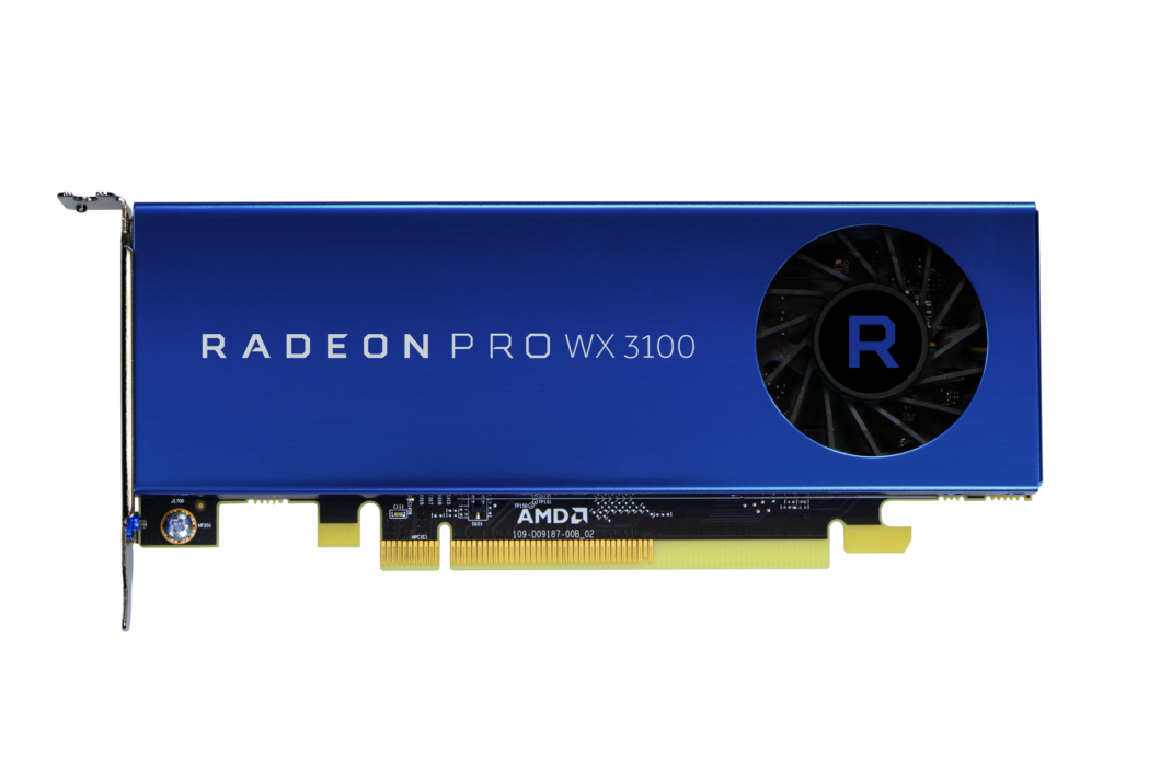 Купить AMD Radeon Pro WX 3100 - Grafikkarten - Radeon Pro WX 3100 - 4GB GDDR5 - PCIe 3.0 x16 - 2 x Mini DisplayPort, DisplayPort (100-505999) в магазине wardena.ru