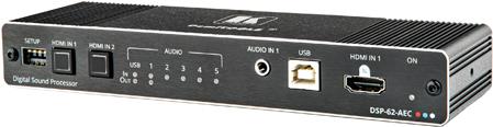 Купить Kramer XSPerience DSP-62-AEC - 6 x 2 Matrix Switcher / Audio Disembedder (13-80555090) в магазине wardena.ru