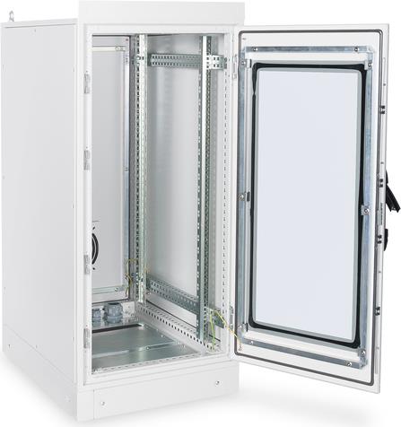 Купить Digitus 24HE Netzwerkschrank 600x800mm 24HE Netzwerkschrank, Indoor IP55, 1300x600x800 mm, Hartglastür, inkl. Sockel, Grau (RAL 7035) (DN-19 24U-I-6/8-1) в магазине wardena.ru