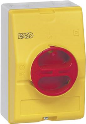 Купить BACO Lasttrennschalter 63 A 1 x 90 ° Gelb, Rot BA0172361 1 St. (BA0172361) в магазине wardena.ru