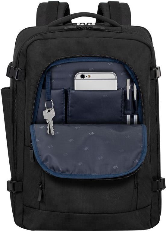 Купить Riva Case Tegel 8461 - Notebook-Rucksack - Eco Travel - 43,9 cm (17.3") - Schwarz (4260403579152) в магазине wardena.ru