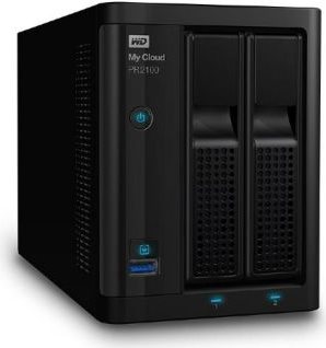 Купить WD My Cloud PR2100 WDBBCL0120JBK - NAS-Server - 2 Schächte - 12TB - HDD 6TB x 2 - RAID 0, 1, JBOD - Gigabit Ethernet (WDBBCL0120JBK-EESN) в магазине wardena.ru