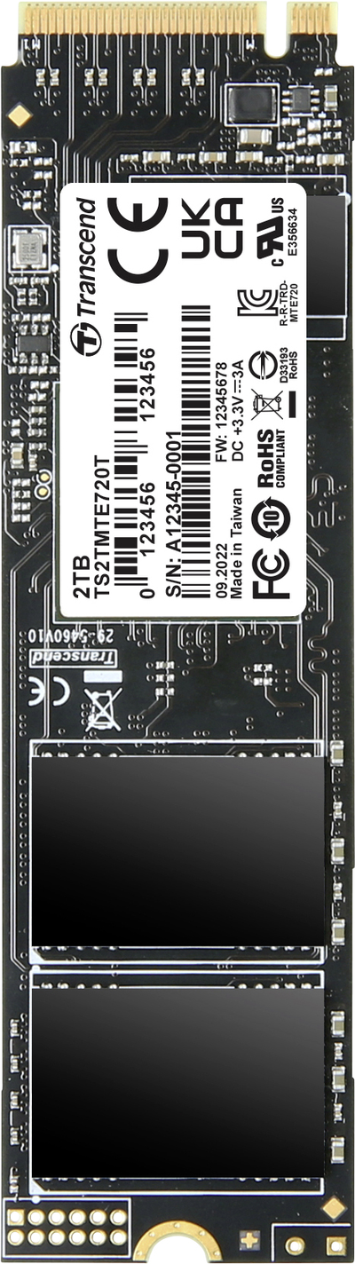 Купить Transcend 2 TB Interne PCIe SSD TS2TMTE720T-VS1 (TS2TMTE720T-VS1) в магазине wardena.ru