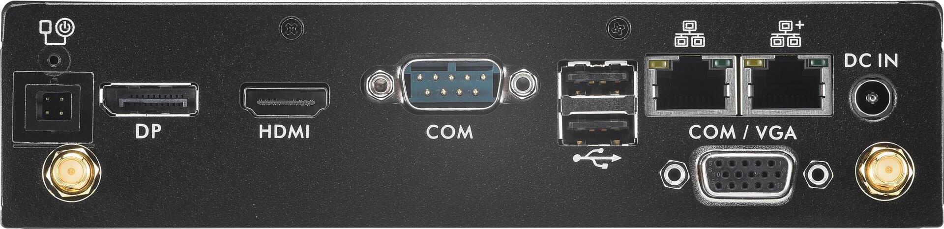 Купить Shuttle XPC slim Barebone DS50U3 - Intel i3-1315U - 2x LAN (1x 2.5Gbit ,1x 1Gbit) - 1xCOM,1xHDMI,1xDP - 1x VGA - lüfterlos - 24/7 Dauerbetrieb (DS50U3) в магазине wardena.ru