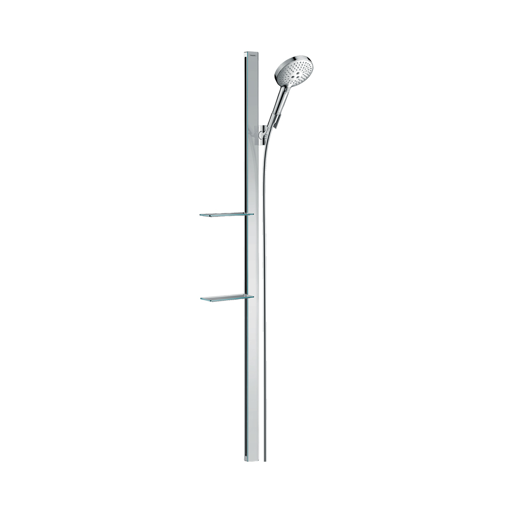 Купить Hansgrohe Raindance Select S Душевой набор 120 3jet со штангой 150 см и мыльницей хром 27646000 в магазине wardena.ru