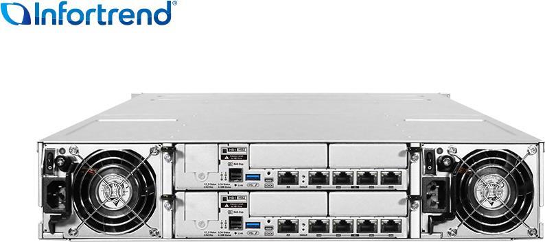 Купить Infortrend EonStor DS3024R DS3000 2U/24bay red.-ctrl Disk-Array Rack (2U) (DS3024RUCB00C-8V30) в магазине wardena.ru