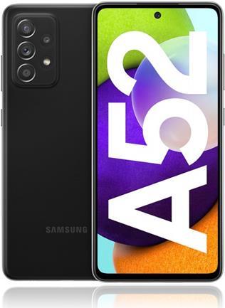 Купить Samsung Galaxy A52 - 4G Smartphone - Dual-SIM - RAM 6 GB / Interner Speicher 128 GB - microSD slot - OLED-Display - 6.5" - 2400 x 1080 Pixel - 4x x Rückkamera 64 MP, 12 MP, 5 MP, 5 MP - front camera 32 MP - Awesome Black (SM-A525FZKGEUB) в магазине wardena.ru