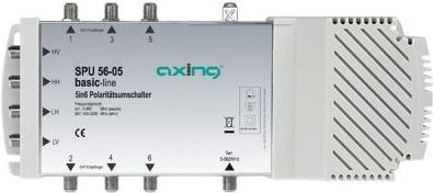 Купить Axing SPU 56-05 Satblock-Verteilung 5 Eingänge 6 Ausgänge (SPU05605) в магазине wardena.ru