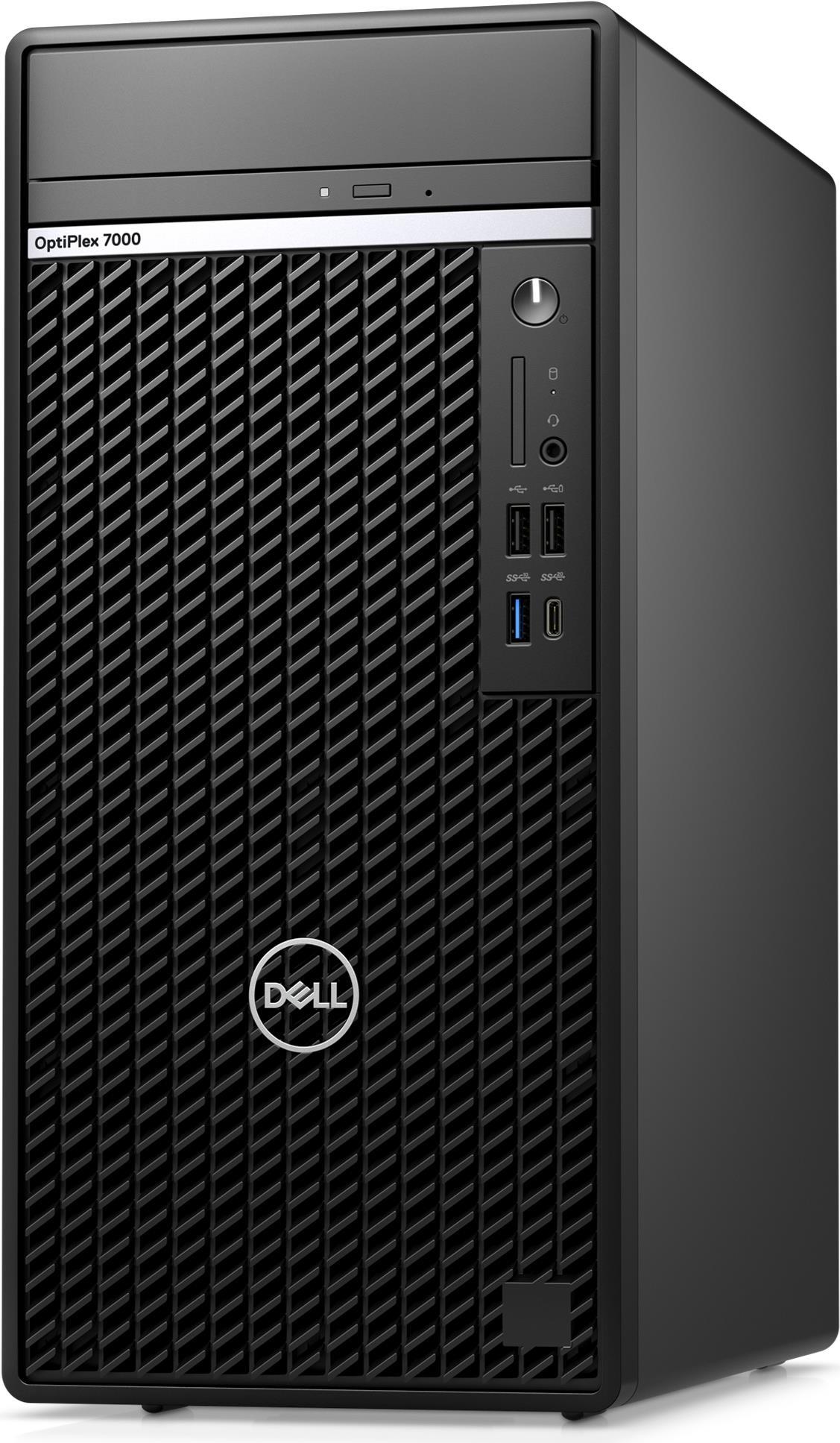 Купить Dell OptiPlex 7000 - MT - Core i7 12700 / 2.1 GHz - vPro Enterprise - RAM 16 GB - SSD 512 GB - NVMe, Class 35 - DVD-Writer - UHD Graphics 770 - GigE - Win 10 Pro (mit Win 11 Pro Lizenz) - Monitor: keiner - Schwarz - BTS (XFM3W) в магазине wardena.ru