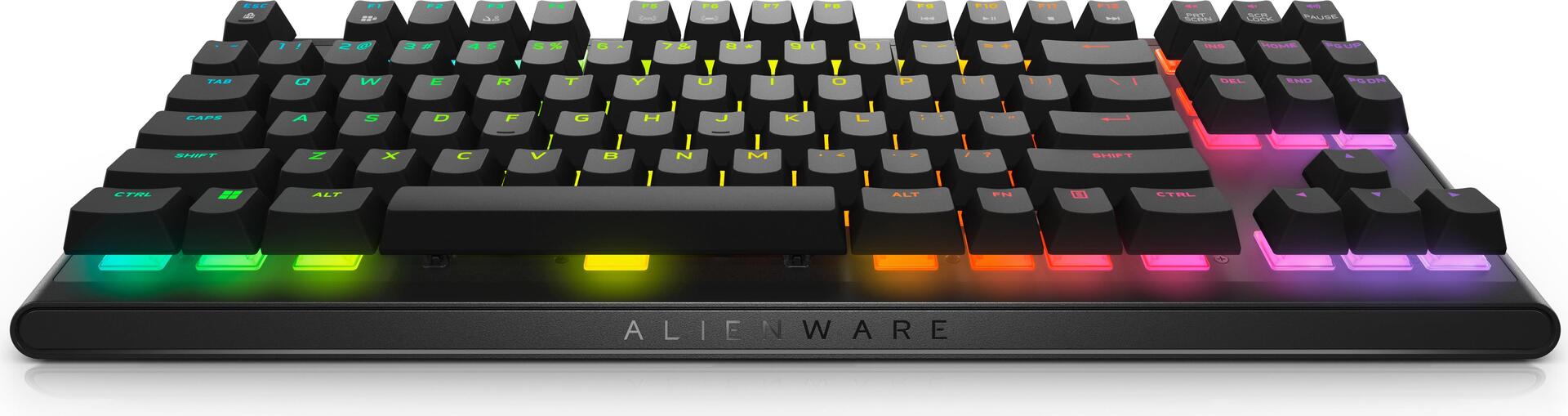 Купить Dell Alienware AW420K - Tastatur - Ohne Zehnertastatur - hintergrundbeleuchtet - USB - Tastenschalter: CHERRY MX Red - Dark Side of the Moon - retail - Box (AW420K-B-WW) в магазине wardena.ru