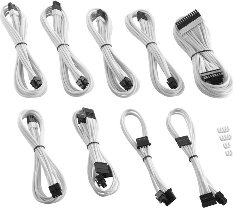 Купить Cablemod ModMesh - 0,7 m - 8-pin(4+4) EPS12V - 8-pin(4+4) EPS12V - Gerade - Gerade - Weiß (CM-PRTS-FKIT-NKW-R) в магазине wardena.ru