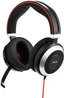 Купить Jabra Evolve 80 UC Duo (Headset 3,5 mm Klinke) (14401-11) в магазине wardena.ru
