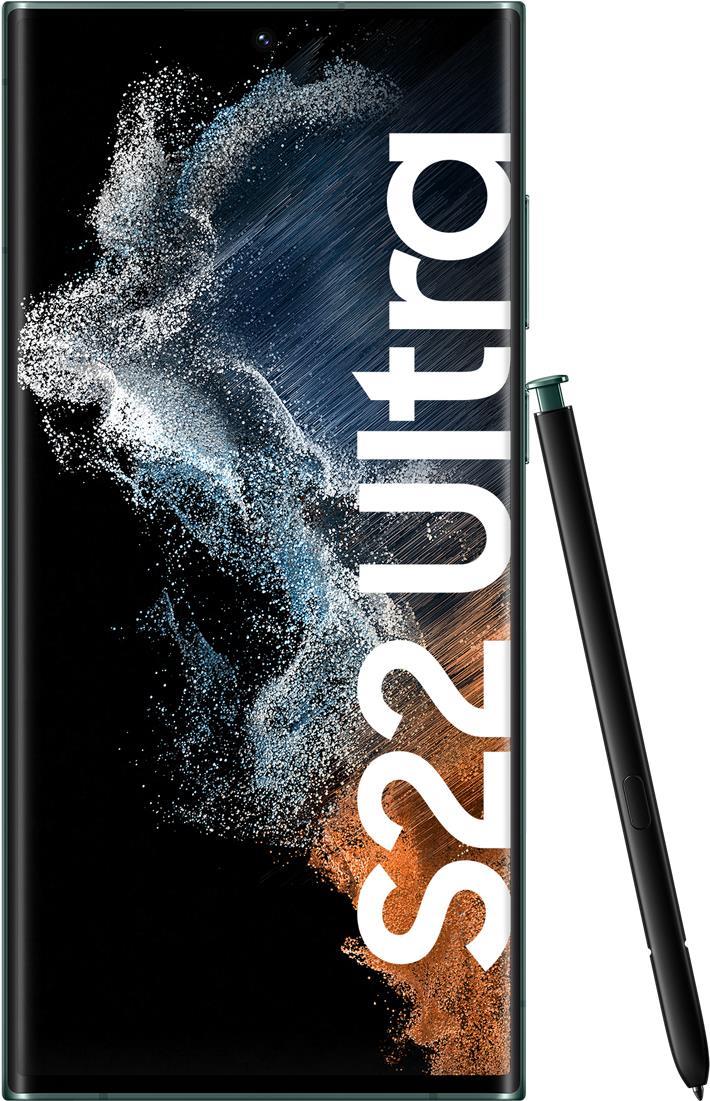 Купить Samsung Galaxy S22 Ultra SM-S908B 17,3 cm (6.8" ) Dual-SIM Android 12 5G USB Typ-C 12 GB 512 GB 5000 mAh Grün (SM-S908BZGHEUE) в магазине wardena.ru