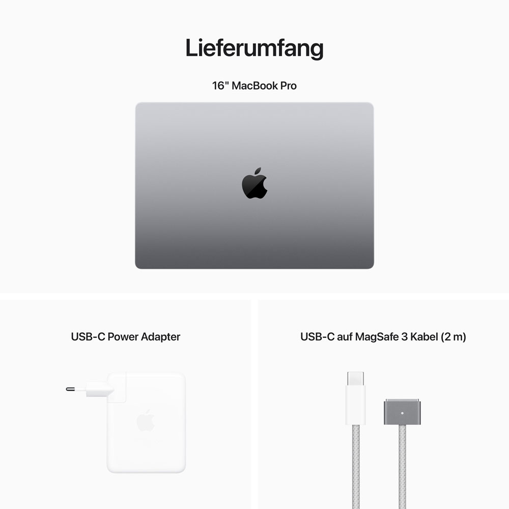 Купить Apple MacBook Pro 41cm(16‘‘) M2 Pro 12-Core 512GB spacegrau (MNW83D/A) в магазине wardena.ru