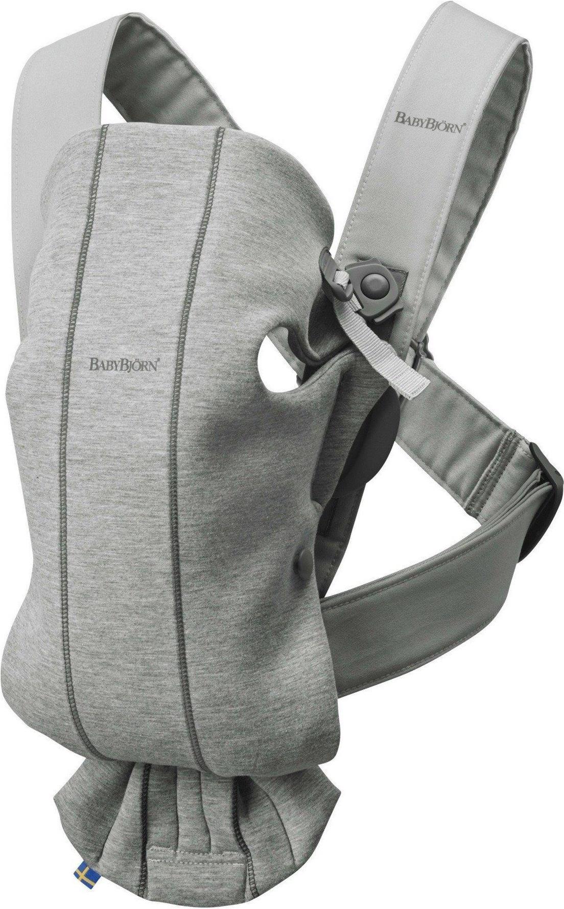 Купить BABYBJÖRN trägt Mini, Hellgrau, 3D-Trikot (7317680210722) в магазине wardena.ru