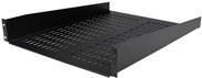 Купить StarTech.com 2 HE Fest montierter Fachboden für Server Rack - Schrank bis 22 Kg - 55cm Tief - belüftet - Rack-Shelf (belüftet) - Schwarz - 2U - 55,9 cm (22") (CABSHELF22V) в магазине wardena.ru