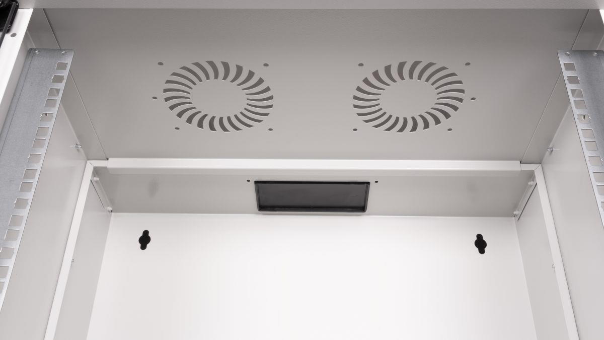 Купить Equip Eco Mount 19' Schrank - 09HE - 540X400mm - RAL7035 Grau - Wandmontiertes Regal - 9U - Sperrschloss - 10,3 kg - Hellgrau (EWM-09-5440-G) в магазине wardena.ru