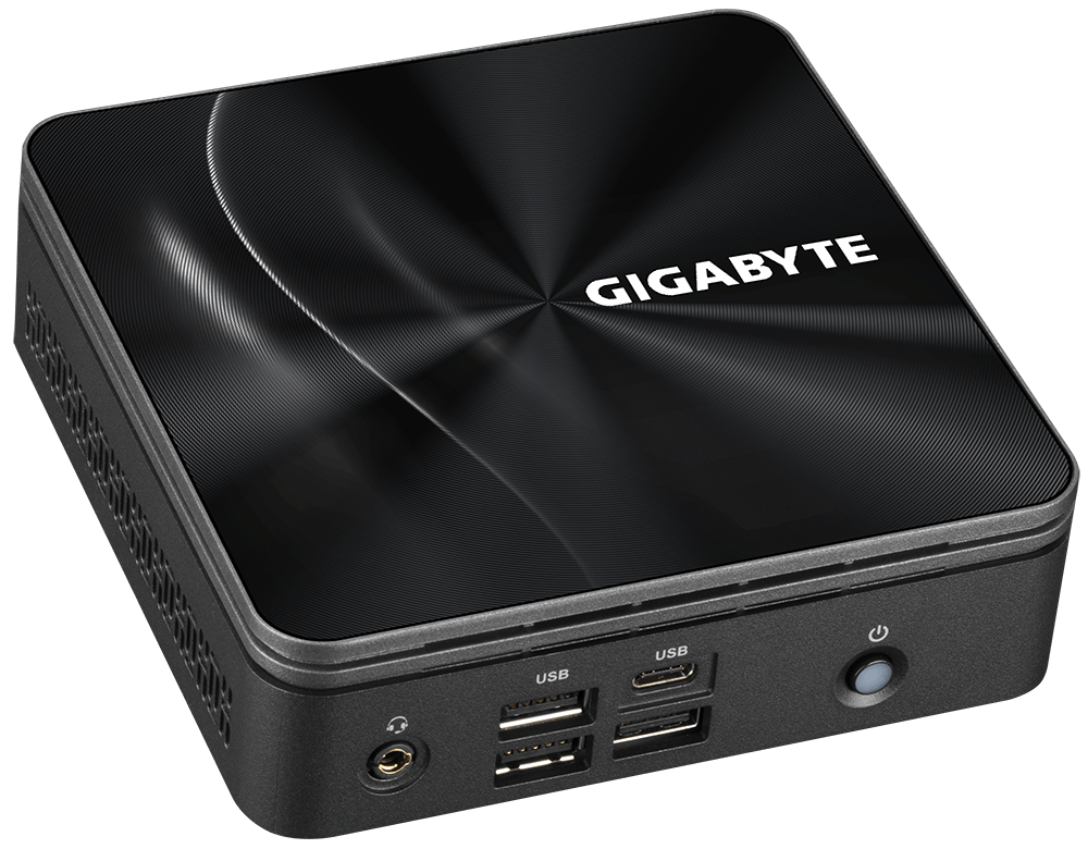 Купить Gigabyte GB-BRR7-4800 PC/Workstation Barebone UCFF Schwarz 4800U 2 GHz (GB-BRR7-4800) в магазине wardena.ru