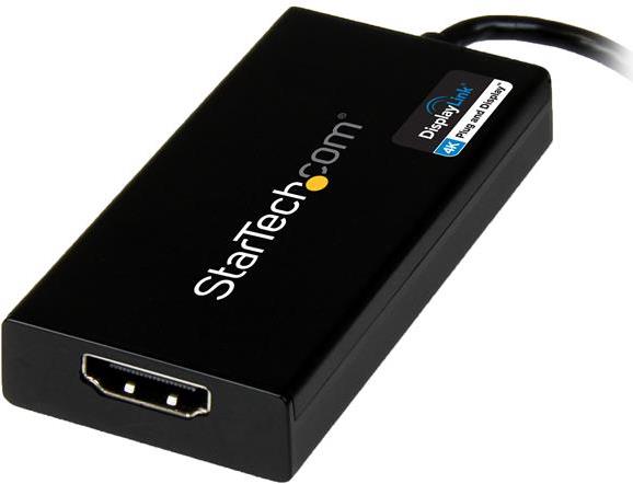 Купить StarTech.com USB3.0 to 4K HDMI External Multi Monitor Video Graphics Adapter - Externer Videoadapter - DisplayLink DL-5500 - SuperSpeed USB3.0 - HDMI - Schwarz (USB32HD4K) в магазине wardena.ru